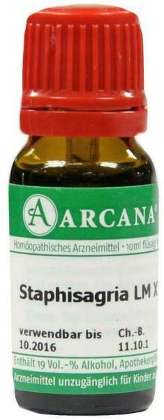 Staphisagria Arcana Lm 18 Dilution 10ml