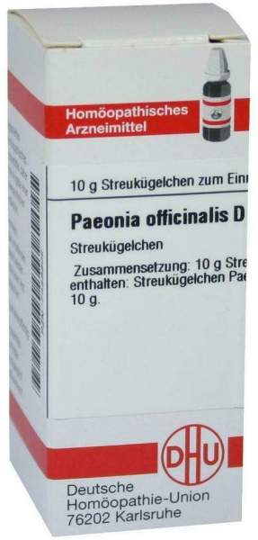 Dhu Paeonia Officinalis D4 Globuli