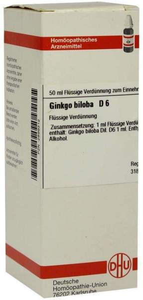 Ginkgo Biloba D 6 Dilution