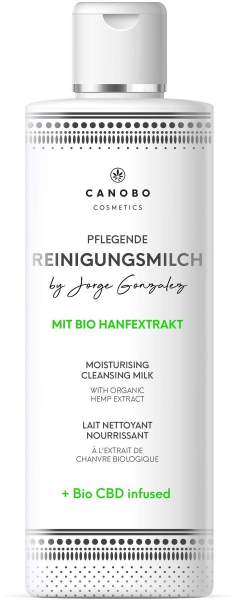 Canobo CBD Reinigungsmilch mit Bio Hanfextrakt 200 ml