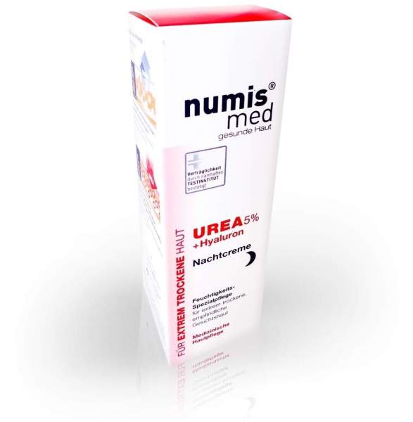 Numis Med Urea 5 % Nachtcreme und Hyaluron 50 ml