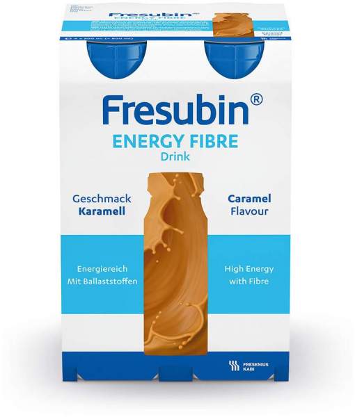 Fresubin Energy Fibre Drink Karamell Trinkflasche 6 X 4 X 200 ml
