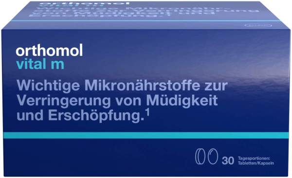 Orthomol Vital M 30 Tabletten und 30 Kapseln 1 Kombipackung