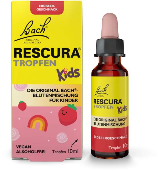 Bach Original Rescura Kids Erdbeer 10 ml Tropfen