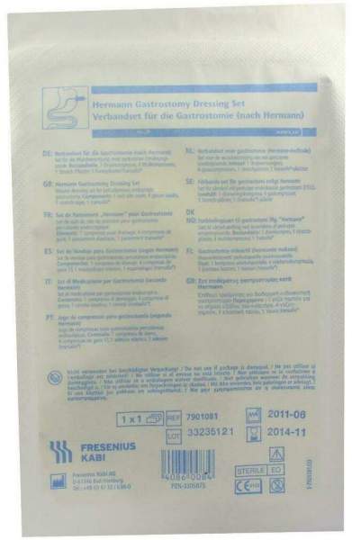 Verbandset F. D. Gastrostomie