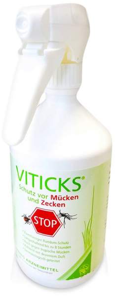 Viticks Schutz Vor Mücken und Zecken 500 ml Sprühflasche