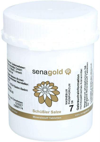 BIOCHEMIE Senagold 7 Magnesium phosphoric.D 6 Tabl