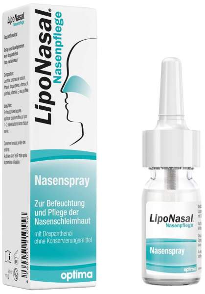 Liponasal Nasenpflege Spray 10 ml Nasenspray