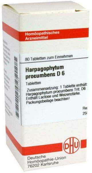 Harpagophytum Procumbens D6 Dhu 80 Tabletten