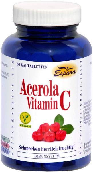 Acerola Vitamin C 150 Kautabletten