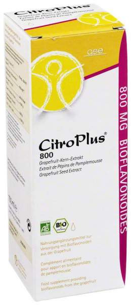 Citroplus 800 Bio Grapefruit Kern Extrakt Liquidum 100 ml Liqiudum