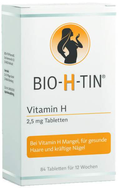 Bio H Tin Vitamin H 2,5 mg 84 Tabletten