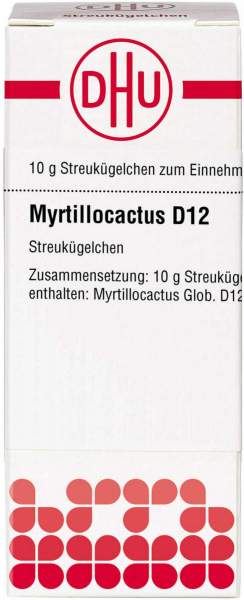 Dhu Myrtillocactus D12 Globuli