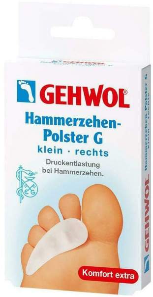 Gehwol Hammerzehen-Polster G Rechts Klein 1 Stück