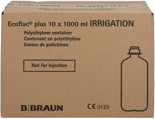 Nacl 0,9% B.Braun Ecoflac Plus Spüllösung 10 X 1000 ml