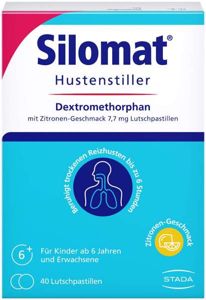 Silomat Hustenstiller DMP Zitrone 40 Lutschpastillen
