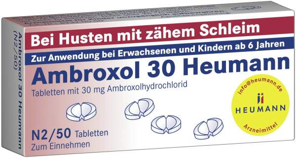 Ambroxol 30 Heumann Tabletten 50 Tabletten
