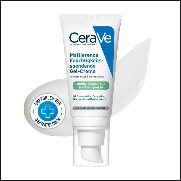 CeraVe Mattierende Feuchtigkeitsspendende Gel-Creme 52 ml