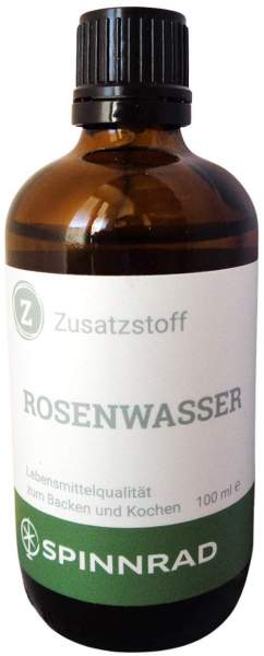 Rosenwasser zum Backen und Kochen 100 ml