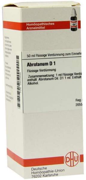 Abrotanum D1 Dilution Verdünnung 50ml