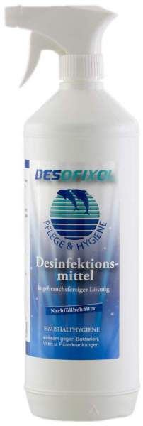 Desinfektionsspray für Oberflächen 1000 ml