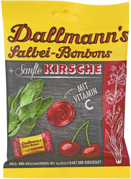 Dallmann s Salbei Kirsch Bonbons 60 G