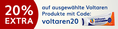 20% Rabatt extra auf Voltaren