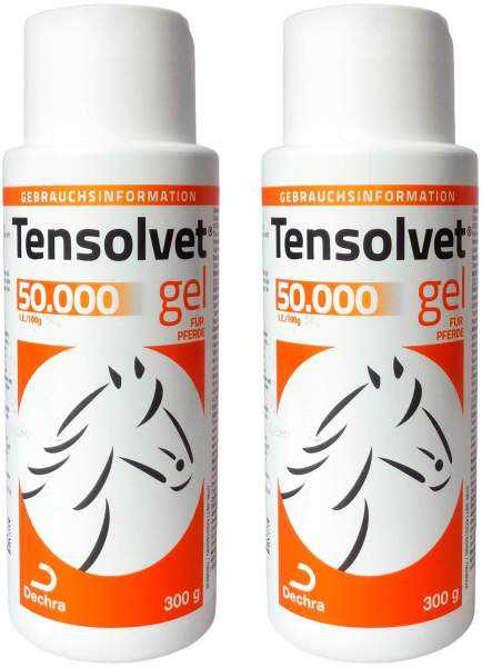 Tensolvet 50.000 I.E. pro 100 g Gel für Pferde 2 x 300 g