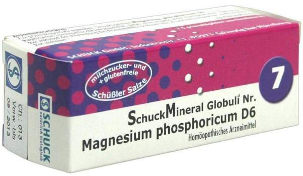 Schuckmineral Globuli 7 Magnesium Phosph. D6 7,5 G Globuli
