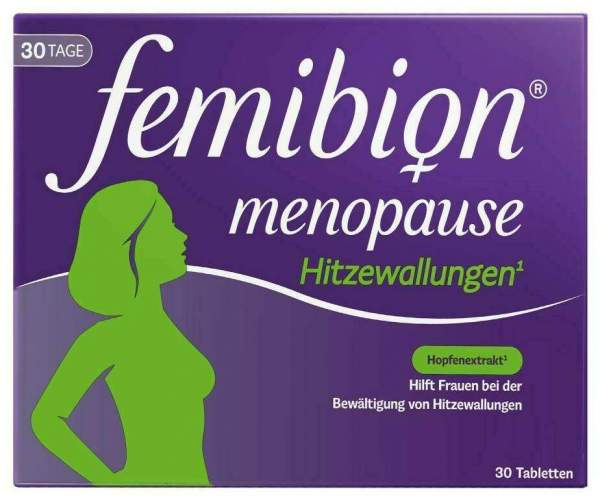 Femibion Menopause Hitzewallungen 30 Tabletten