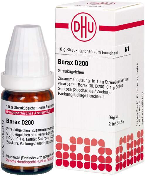 Borax D 200 Globuli