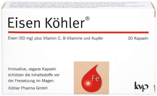 Eisen Köhler® Kapseln 30 Stück