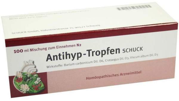 Antihyp Tropfen Schuck 100 ml Tropfen
