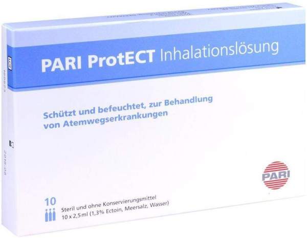 Pari Protect Inhalationslösung 10 X 2.5 ml Ampullen