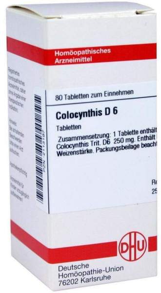 DHU Colocynthis D6 80 Tabletten
