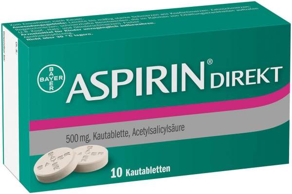 Aspirin Direkt 10 Kautabletten