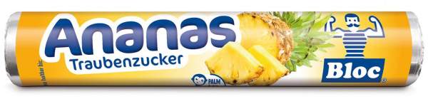 Bloc Traubenzucker Ananas
