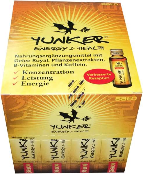 Yunker Energy und Health Tonikum 20 x 30 ml
