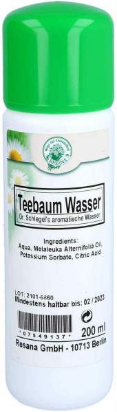 Teebaumwasser Dr.Schlegel 200 ml