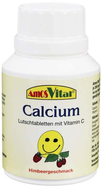 Calcium 200mg + Vitamin C 30mg Amosvital Lutschtabletten