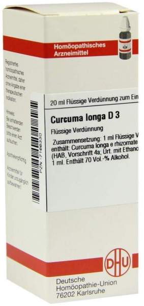 Curcuma Longa D 3 Dilution