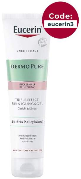 Eucerin DermoPure Triple Effect Reinigungsgel 150 ml