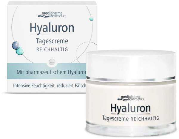 Medipharma Cosmetics Hyaluron Tagescreme Reichhaltig 50 ml