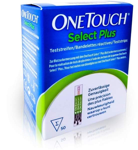 One Touch Selectplus 50 Blutzucker Teststreifen