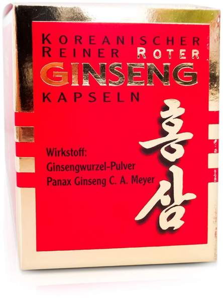 Roter Ginseng 300 mg Kapseln