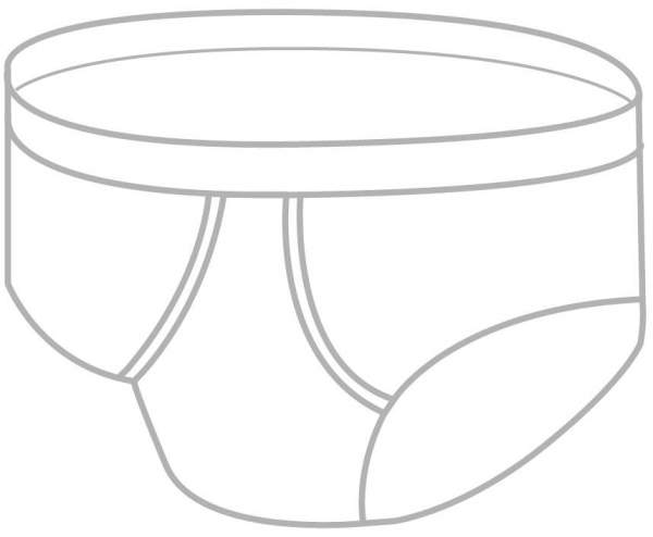 Herren Inkontinenz Slip Größe 6
