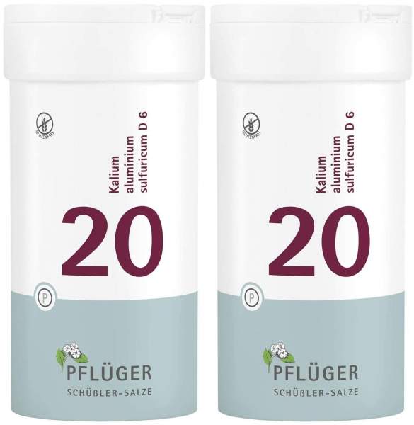 Biochemie Pflüger 20 Kalium aluminium sulfuricum D6 2 x 400