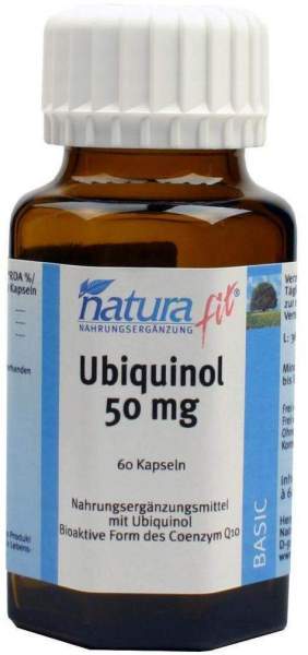 Naturafit Ubiquinol 50 mg 60 Kapseln