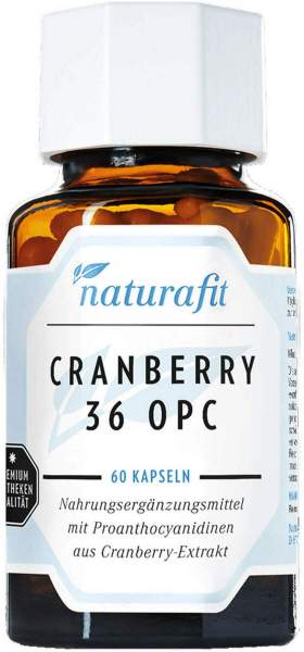 Natruafit Cranberry 36 OPC Kapseln 60 Stück