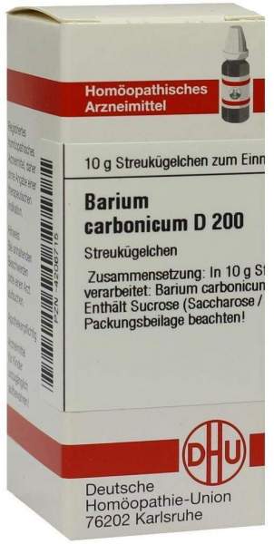 Barium Carbonicum D 200 Globuli